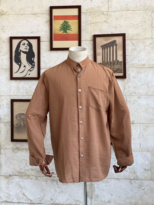 Kiyan Shirt mandarin collar