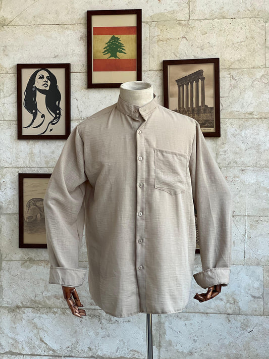 Kiyan Shirt mandarin collar