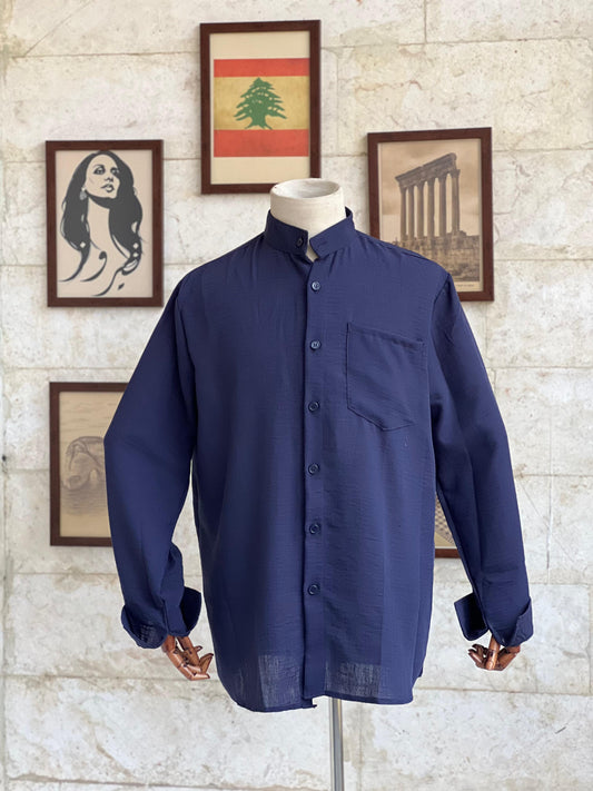 Kiyan Shirt mandarin collar