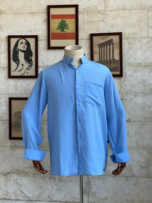 Kiyan Shirt mandarin collar