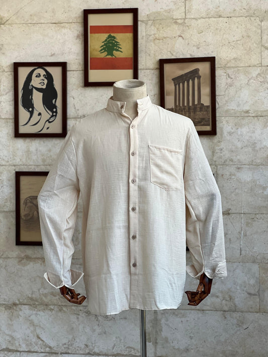 Kiyan Shirt mandarin collar